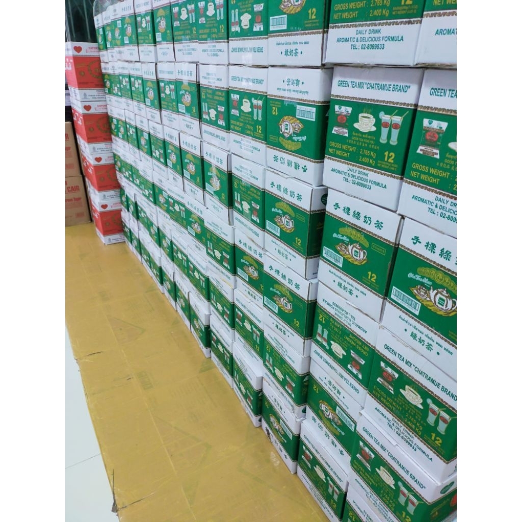 

Green Tea Chatramue 200 Gram x 12 Pcs (1 Dus)