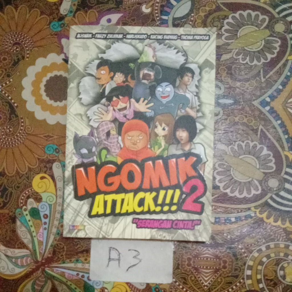 BUKU NGOMIK ATTACK 2"SERANGAN CINTA"