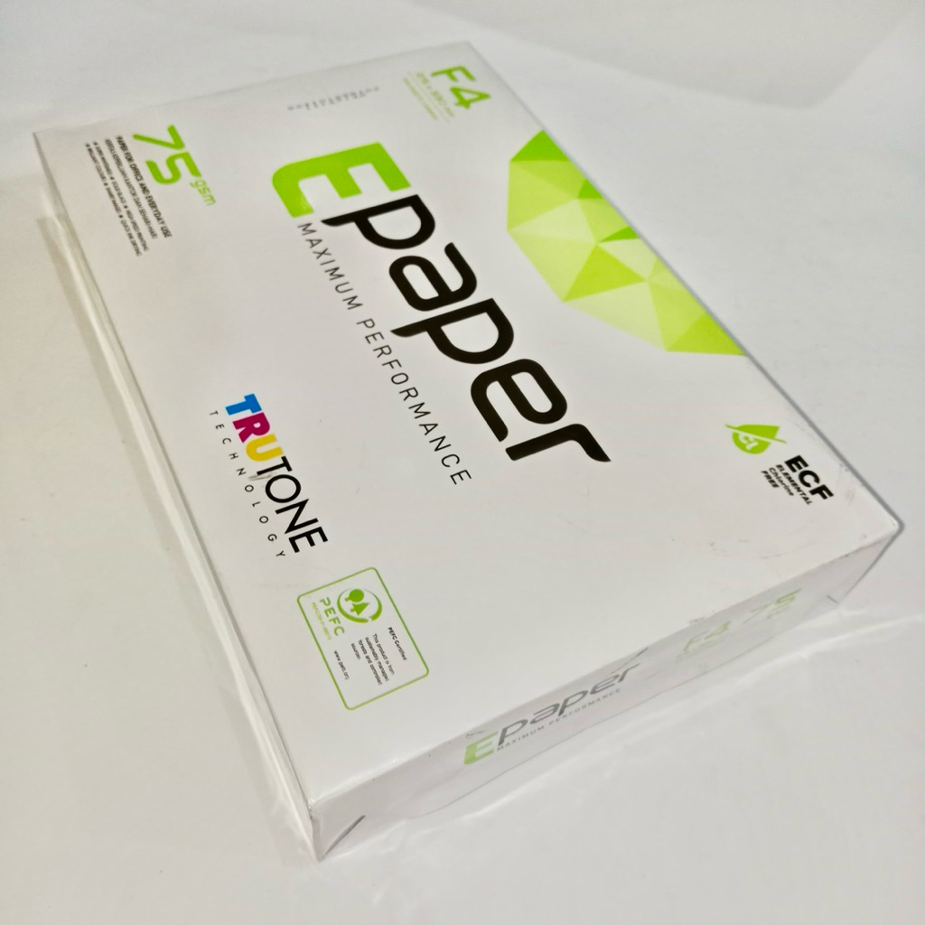 

HVS Epaper F4 1 Rim isi (500 Lembar)