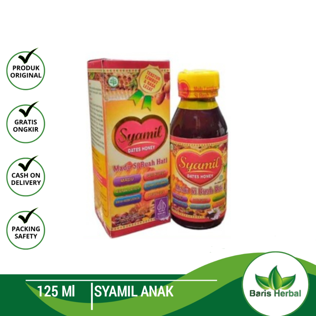 

Syamil Madu Si Buah Hati Dates Honey 125 ml ORIGINAL
