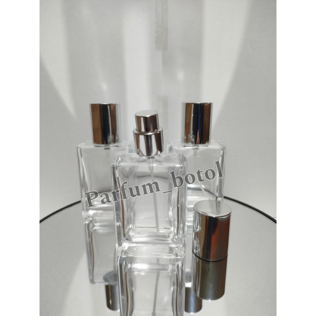 BOTOL PARFUM atau BOTOL KOTAK HERMES 30ML ISI 12PCS