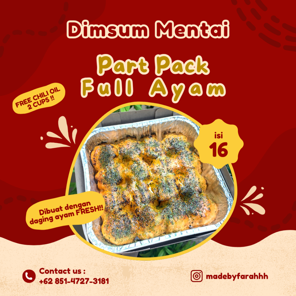 

Dimsum Mentai PartyPack FullAyam