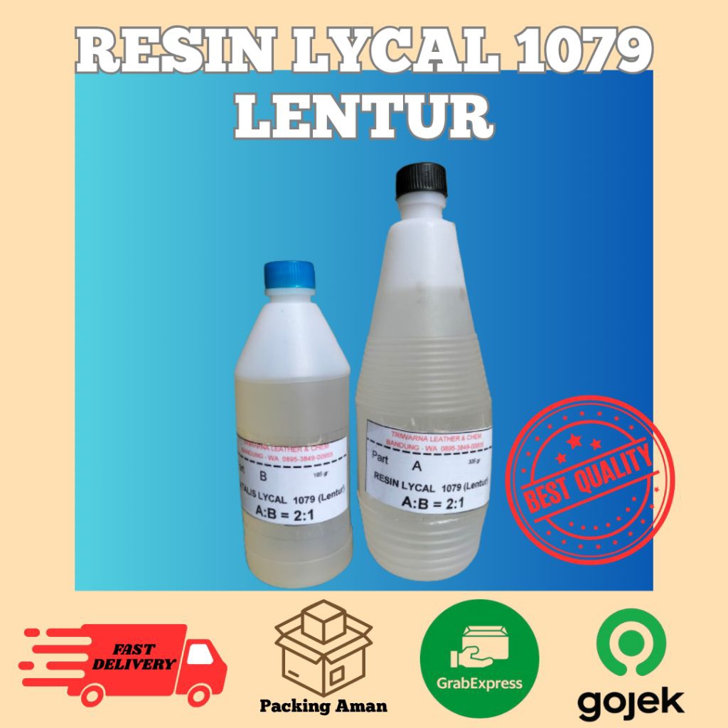 Resin Lycal 1079 Lentur Flexible 500gr