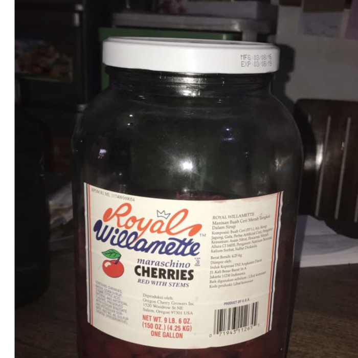 

Buah Ceri - Cherry Merah Dengan Tangkai 250gr
