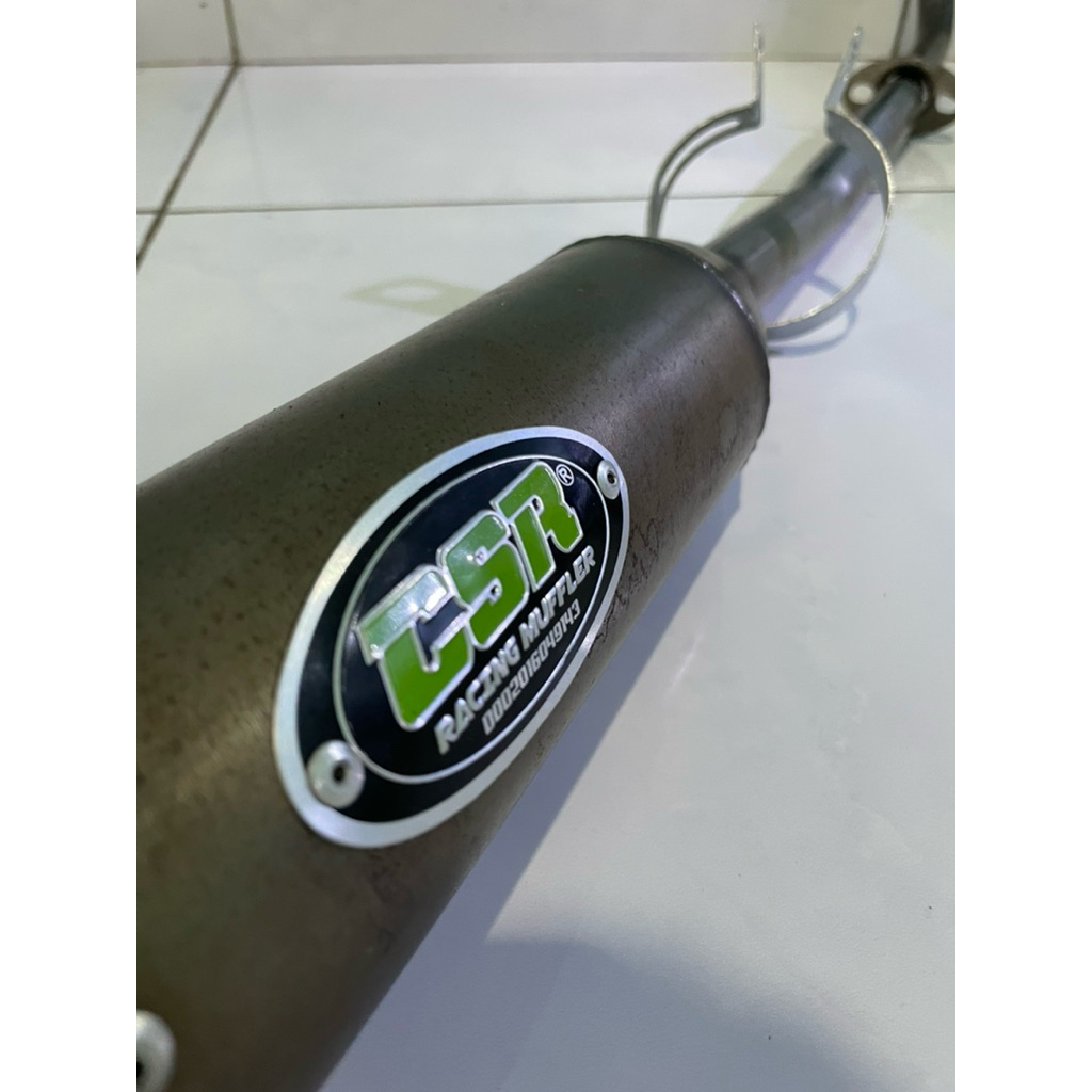 Knalpot racing CSR HONDA Supra x/Supra fit lama