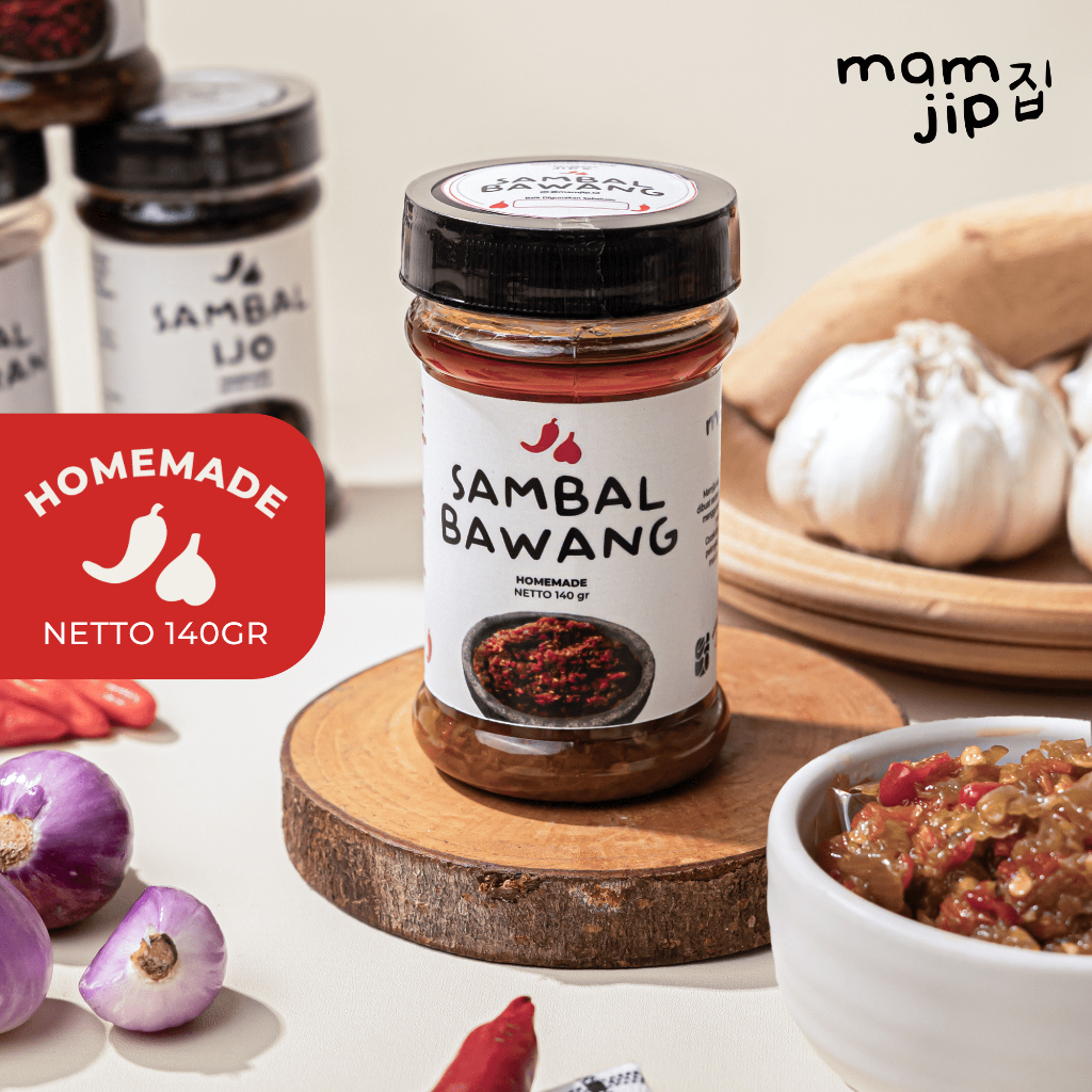 

Sambal Bawang / Sambal Pedas / Sambel Enak / Sambal Mamjip (140gr)