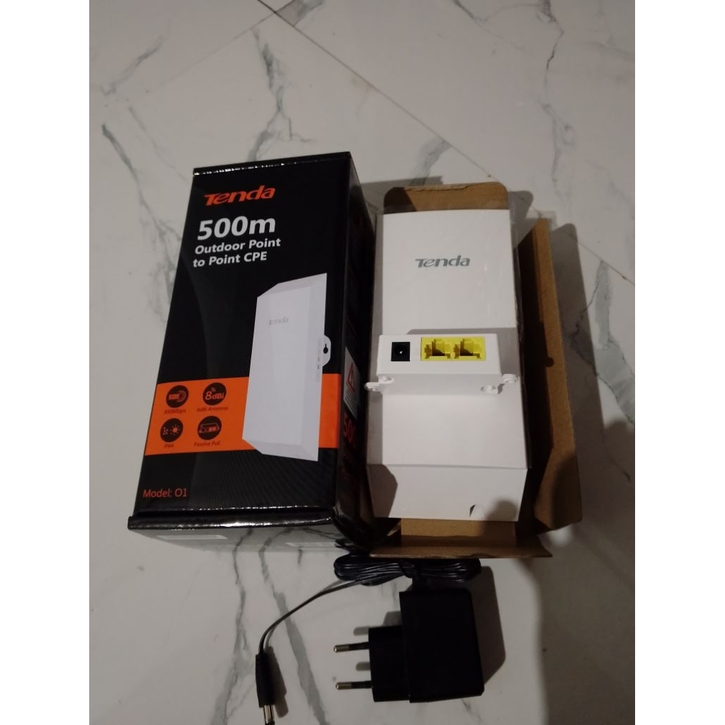[ TERMURAH ] Router wifi tenda01 pemancar penangkap sinyal wifi jarak jauh kondisi baru