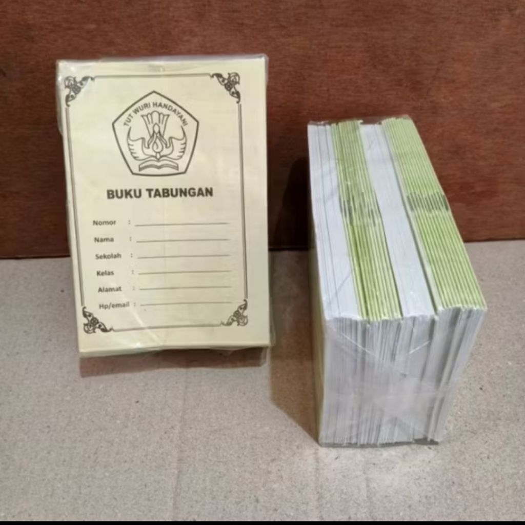 

1 Pak Buku Tabungan Anak Isi 50 Pcs