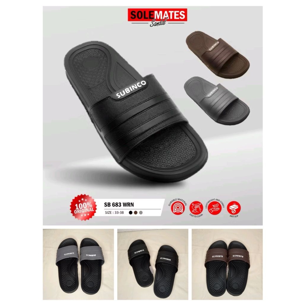 Sandal Slop Pria Subinco [BISA COD]