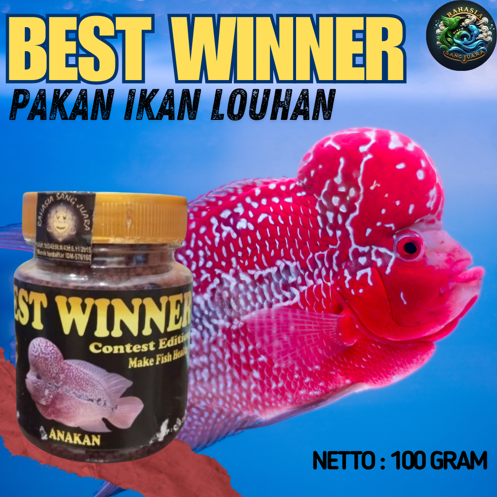 Best Winner Pakan Ikan Louhan Anakan 100ml
