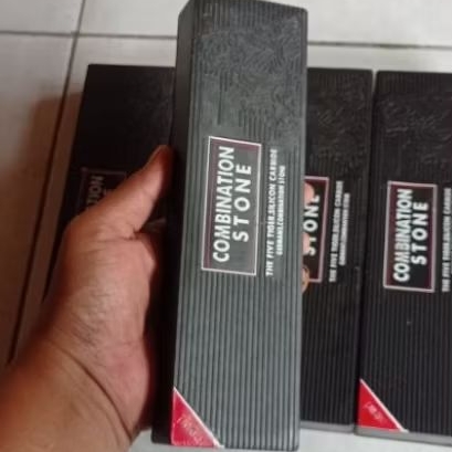 Batu Asahan Batu Hitam 5 Tiger Asli German 8Inchi