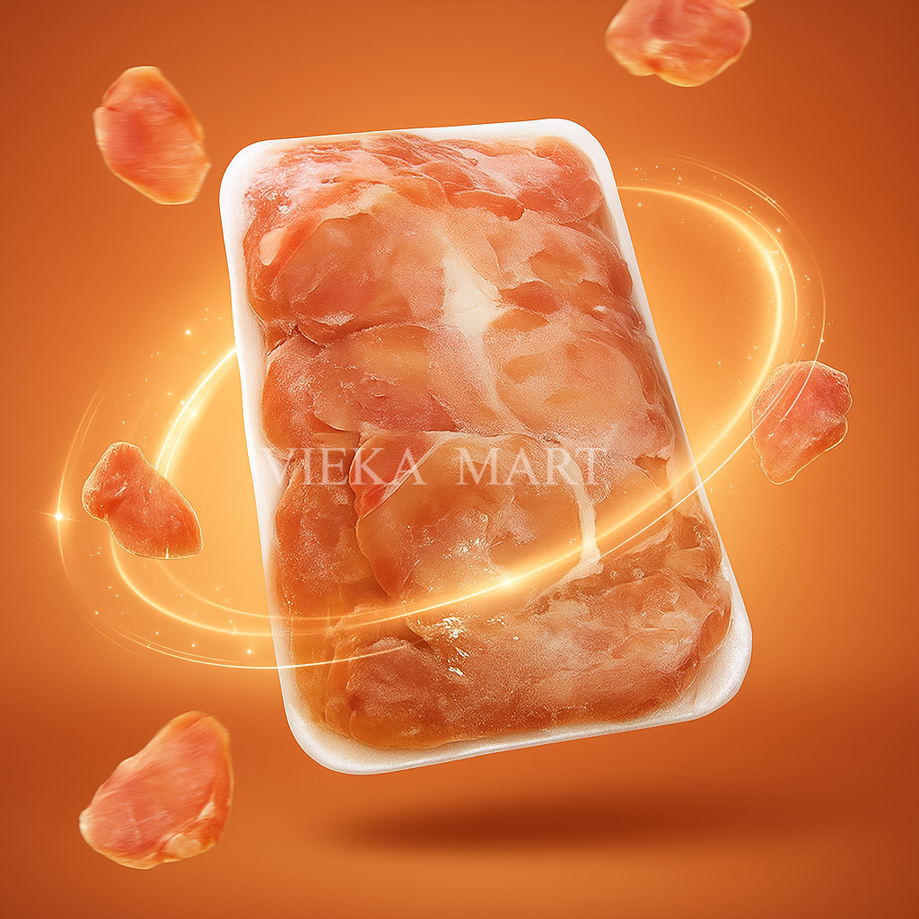 

Chicken Slice (Bagian Paha)/ Slice Daging Ayam Ukuran 500 gram