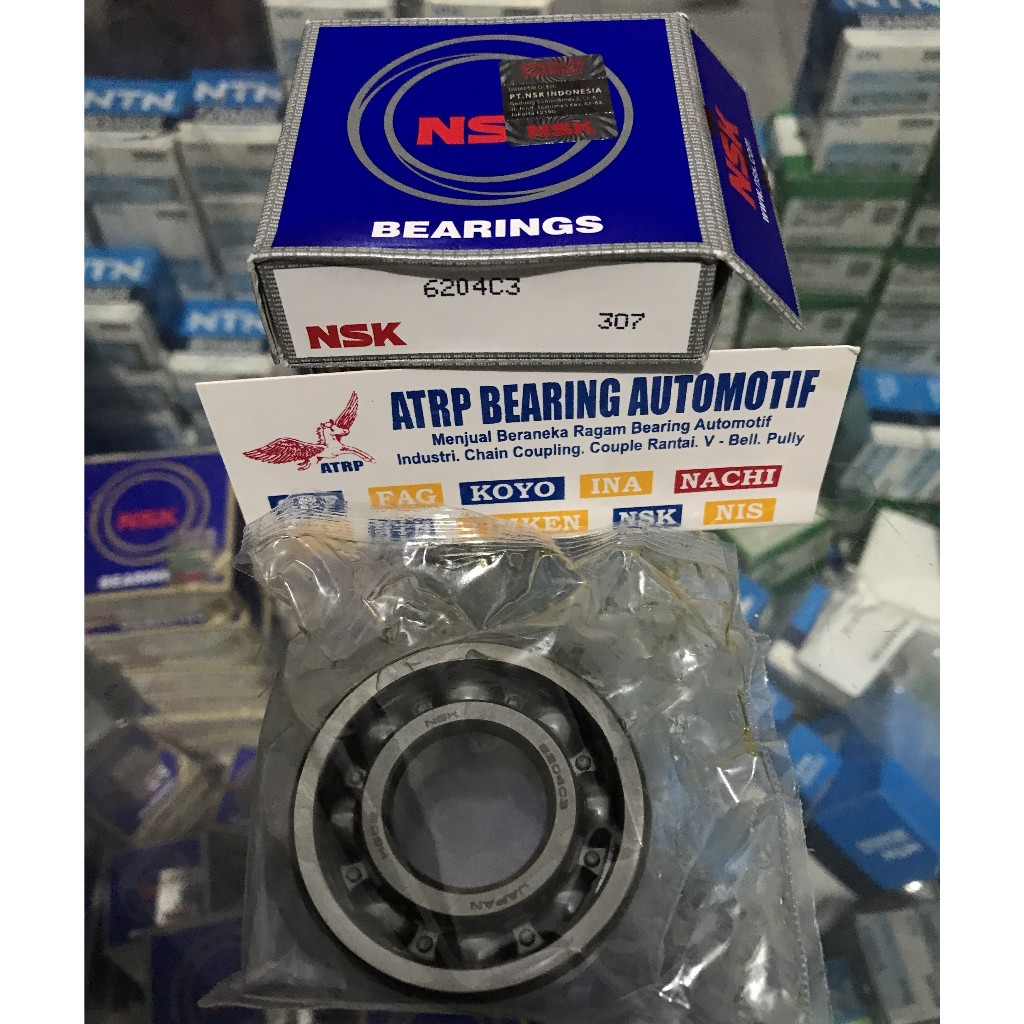 BALL BEARING 6204 C3 NSK JAPAN ORIGINAL