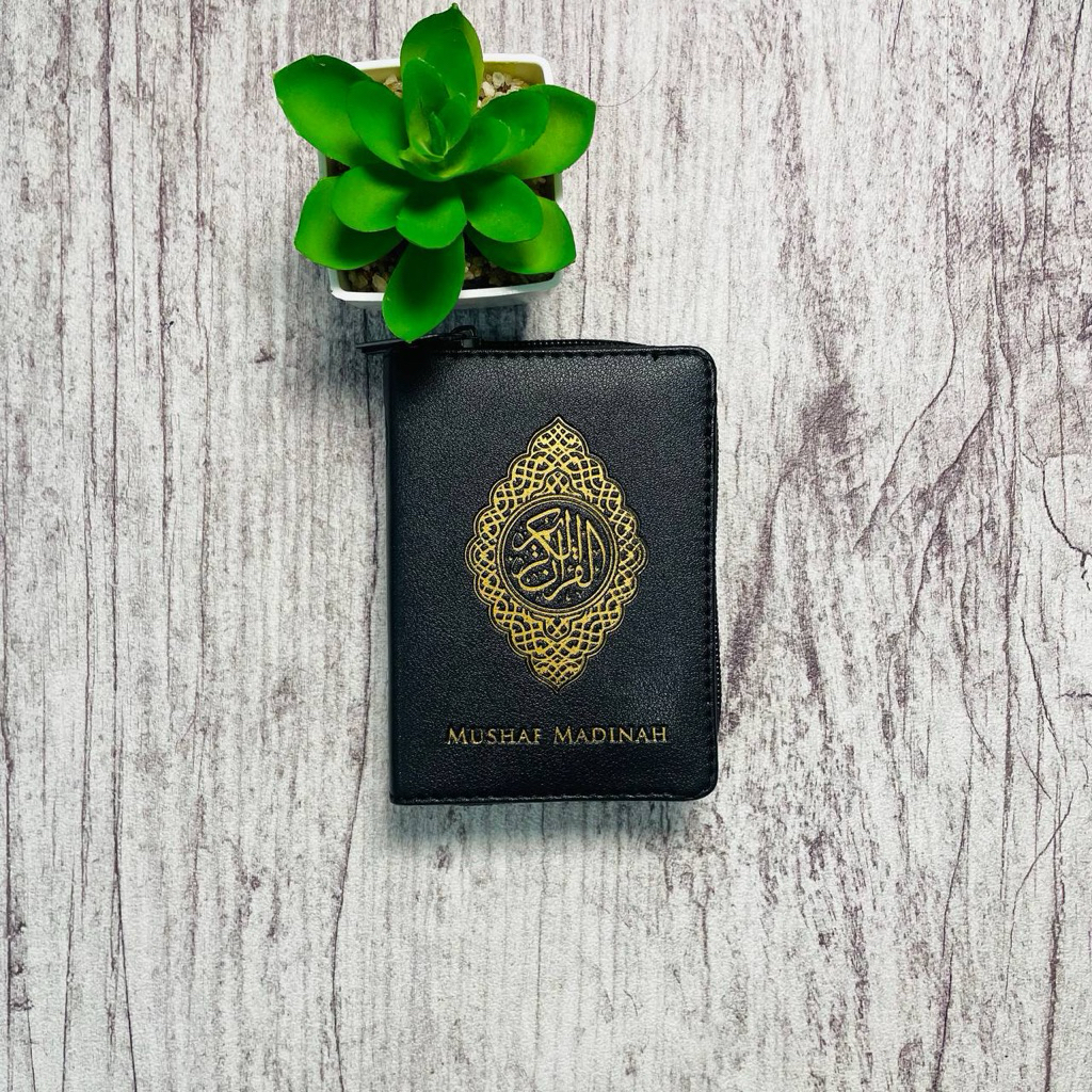 Alquran Saku Mushaf Madina Waqaf Ibtida Tajwid Warna Resleting Ukuran A7
