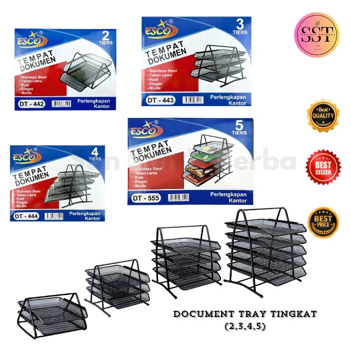 

[SST] Document Tray/Letter Tray/Tempat Rak Dokumen