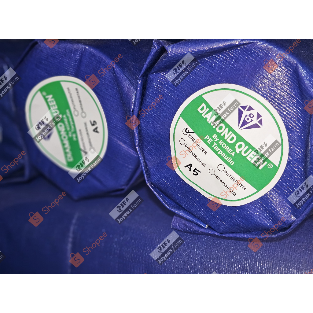 TERPAL ROLL A5 / TERPAL DIAMOND QUEEN KOREA/TERPAL DQ /Terpal PE/PE Terpaulin/Terpal Kandang Ayam/Te