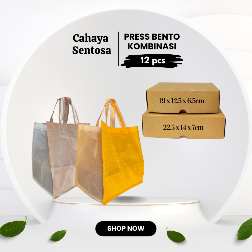 

Tas Kain Dus Nasi NX/MIKA BENTO Model Pres Bento Kombinasi