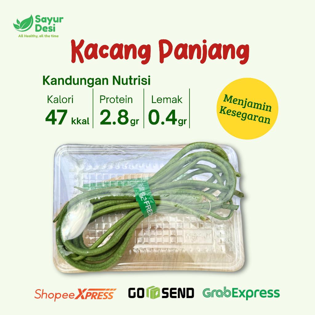 

Kacang Panjang 500 Gram Sayur Desi