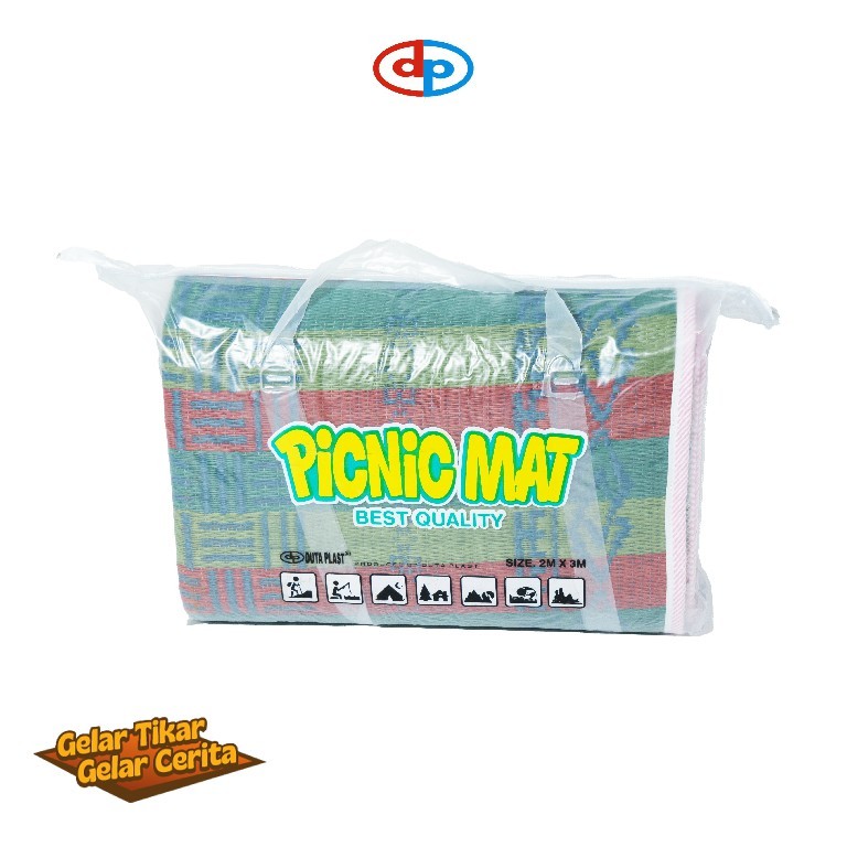 Dolphin Mat Picnic Mat PMP Tikar Plastik Tikar piknik Motif Tikar Lipat/Tikar Piknik/ Alas Piknik /T