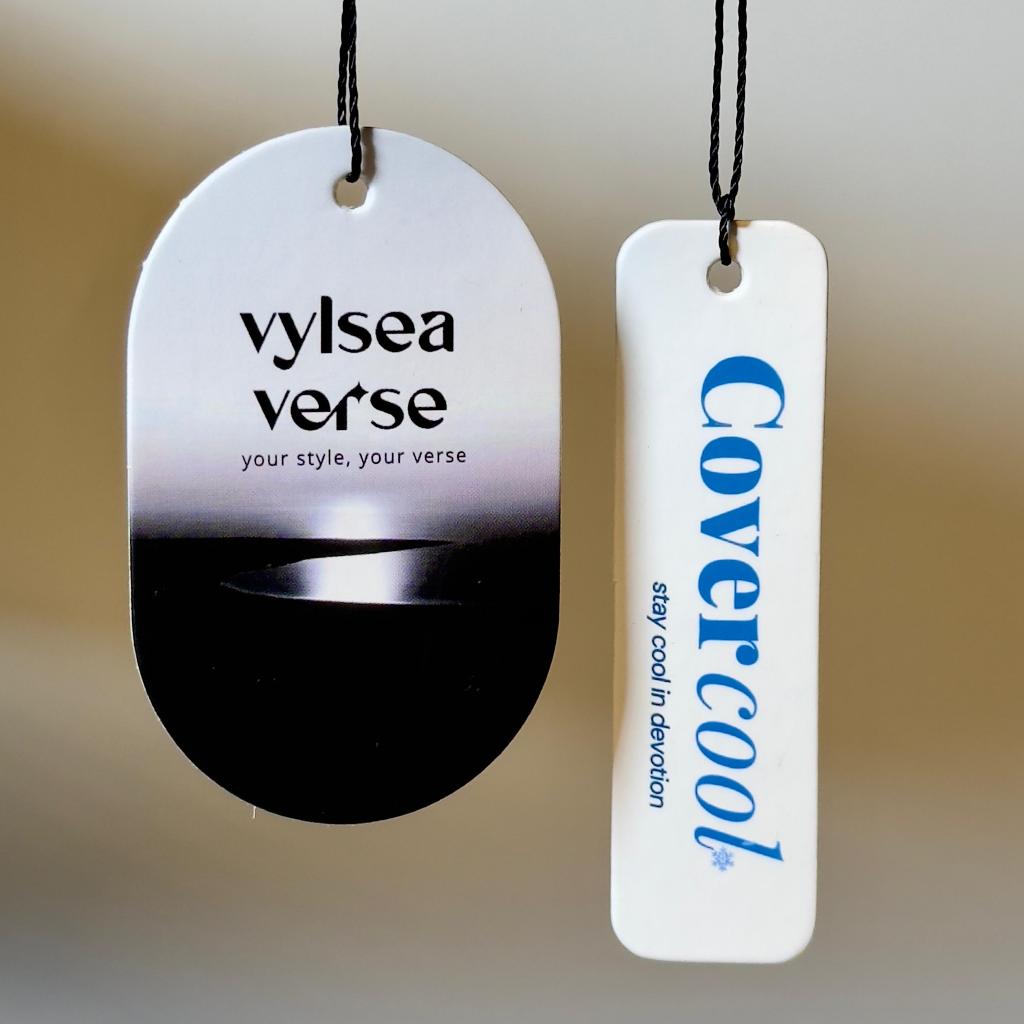 

(FREE DESIGN) Hang Tag Custom Label Baju Price Tag Hangtag full color 2sisi