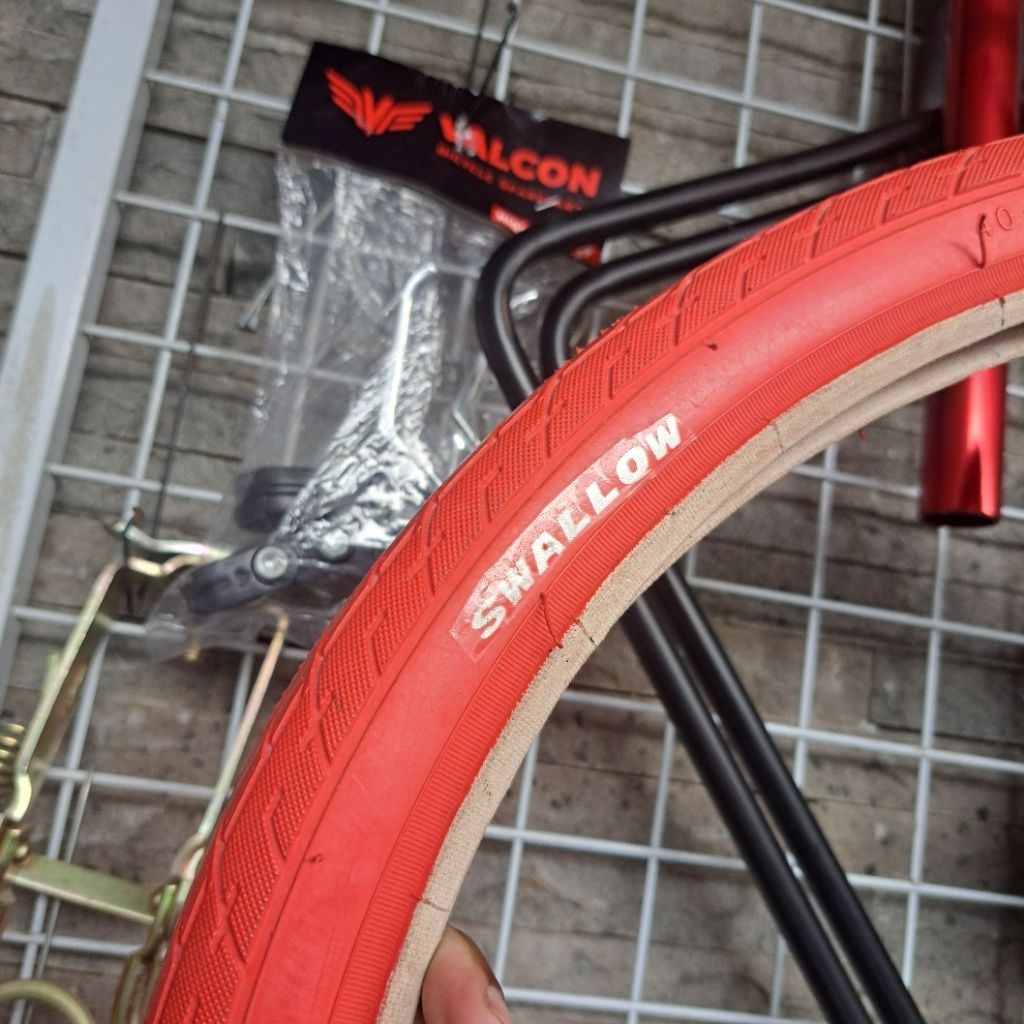 Ban Sepeda BMX Warna, Lipat Merk Swallow Ukuran 20x1.50