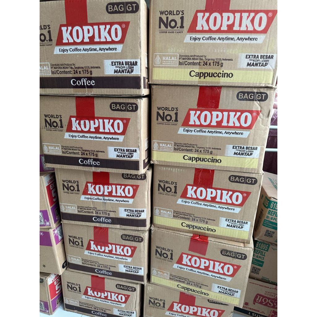

1 karton PERMEN KOPIKO isi 24 x 175gr / KOPIKO COFFE CANDY