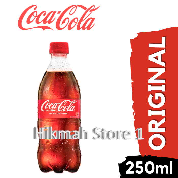 

Coca-Cola Original - Minuman Soda Rasa Kola - Botol 250ml