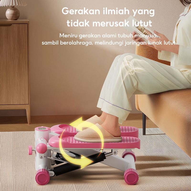 KUCAmini stepper/Alat Fitness Stepper/Air Climber Steper / multifungsi /alat fitnes rumah senyap