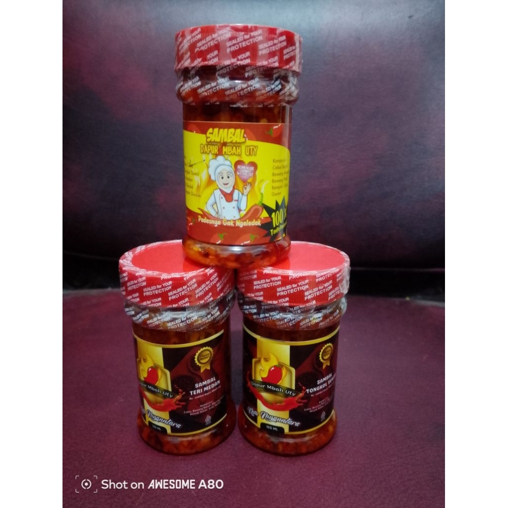 

sambal dapur mbah uty khas nusantara. 150ml