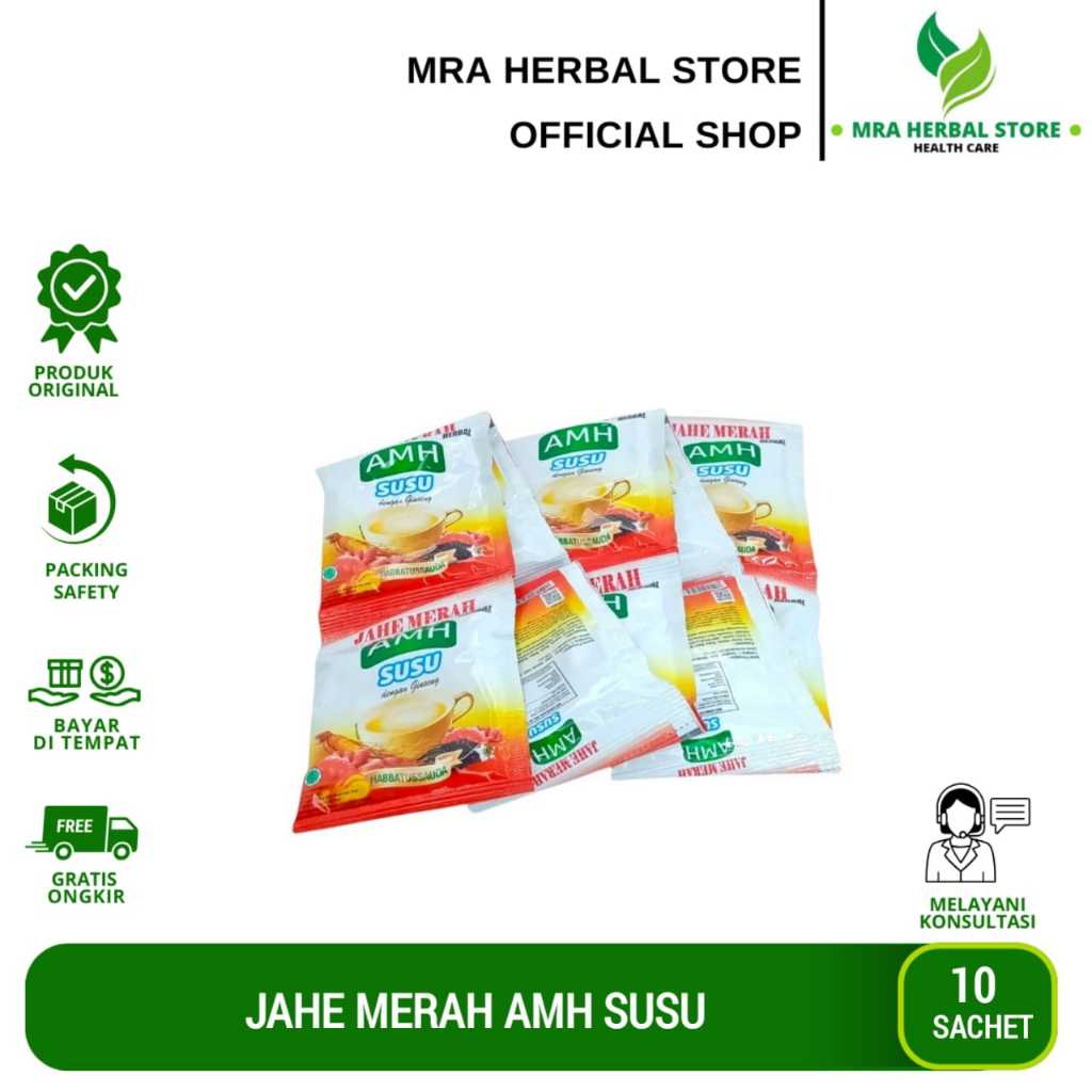 

Jahe Merah AMH Susu Dengan Ginseng Dan Habbatussauda | Per Renceng