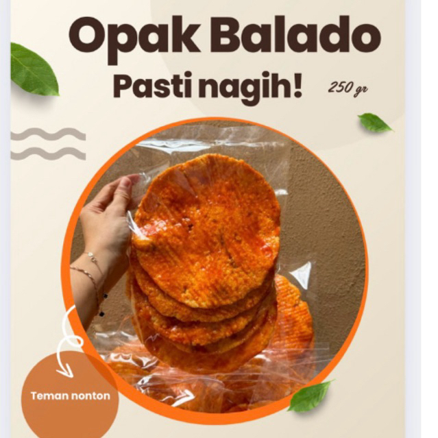 

OPAK, EMPING, KERIPIK SINGKONG BALADO