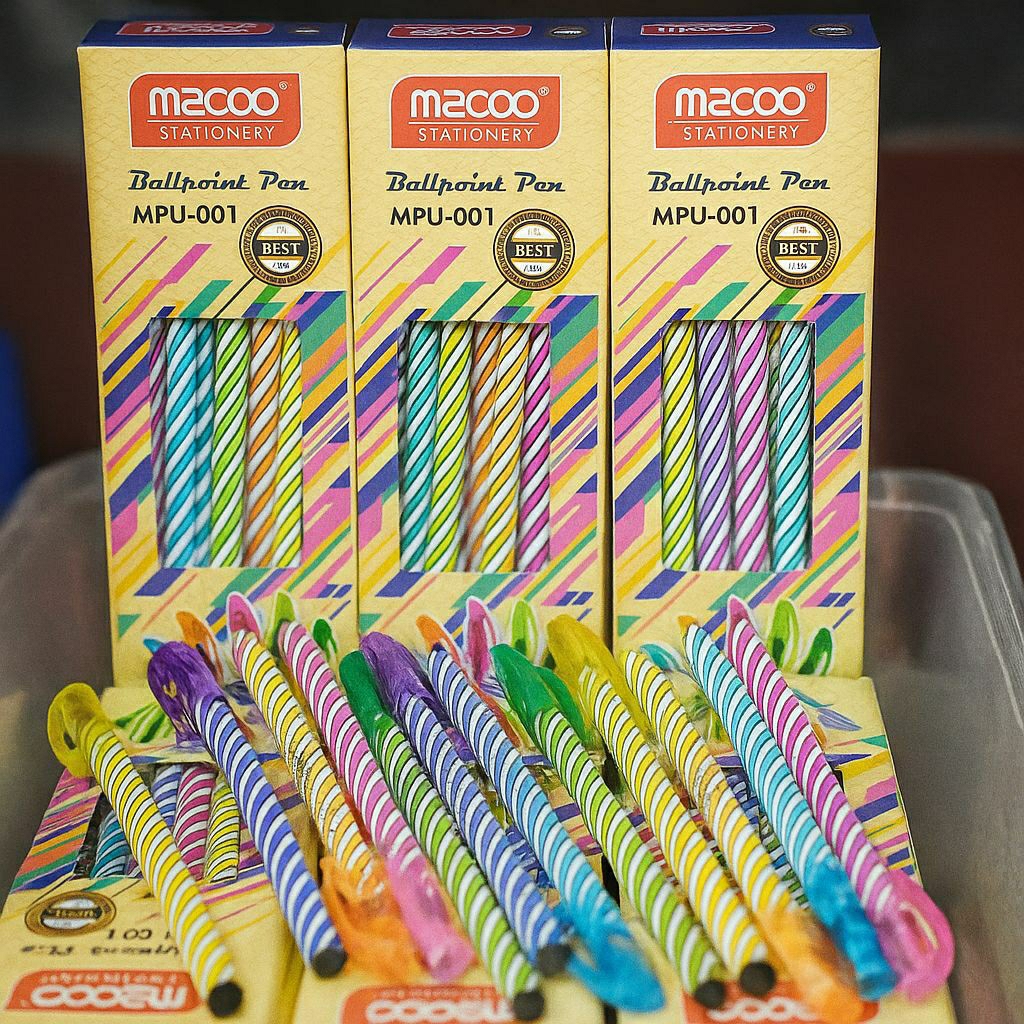 

Pena Pulpen M2000 Unik Pen Spiral Spin 0.5 0,5 0 5 Warna Ulir Murah Ballpoint Hitam Lilin Semi Gel Tinta Hitam Tint pilot standart Alat Tulis ATK Write Writing Tool Tools Tulis Menulis Eselon Osaka Kyoto M 2000 Warna Warni Jalin Stantard