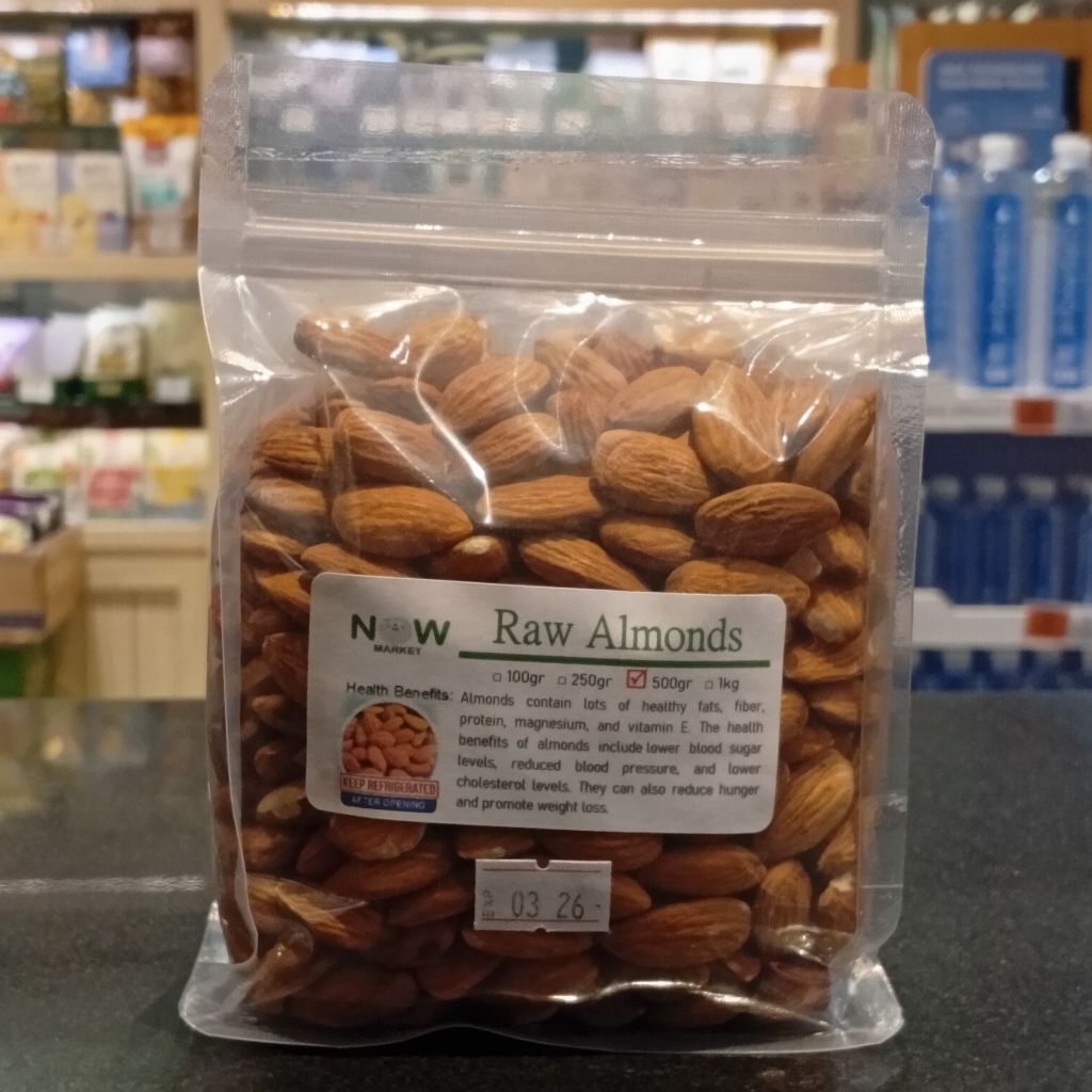 

Roasted Almonds by NOW 500g