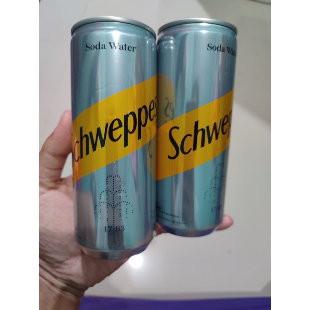 

schweppes soda water isi 250ml exp 06.11.2025