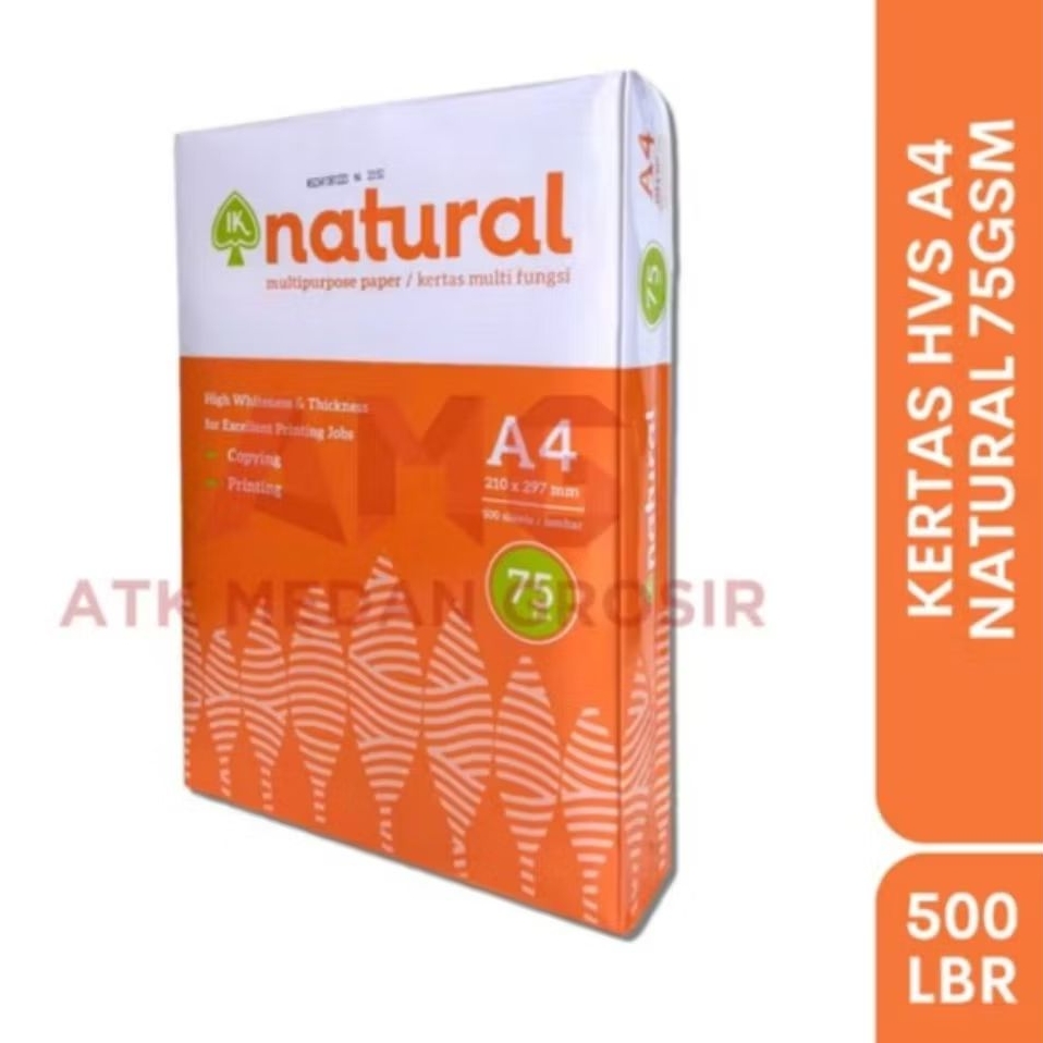 

Kertas HVS Natural A4 75 gram