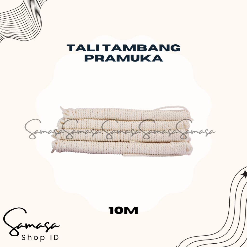GROSIR Tali Tambang Pramuka (ISI 10 PCS) Panjang 10M