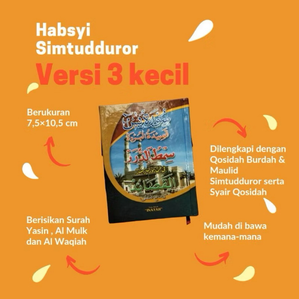 KITAB MAULID SIMTUDDUROR MAULID AZAB VERSI 3 KECIL
