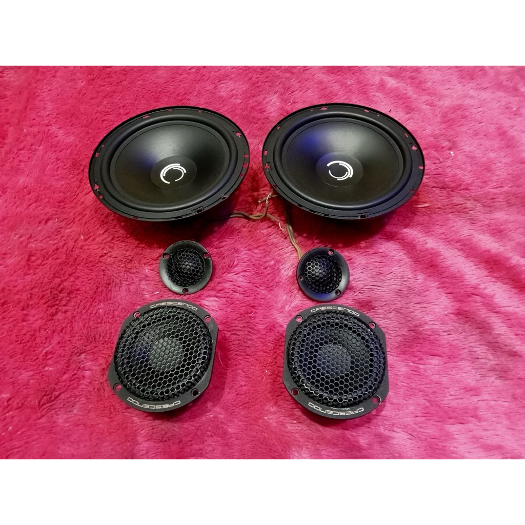 Speaker 3 Way Crescendo Evolution One Midbass 106 6 inch