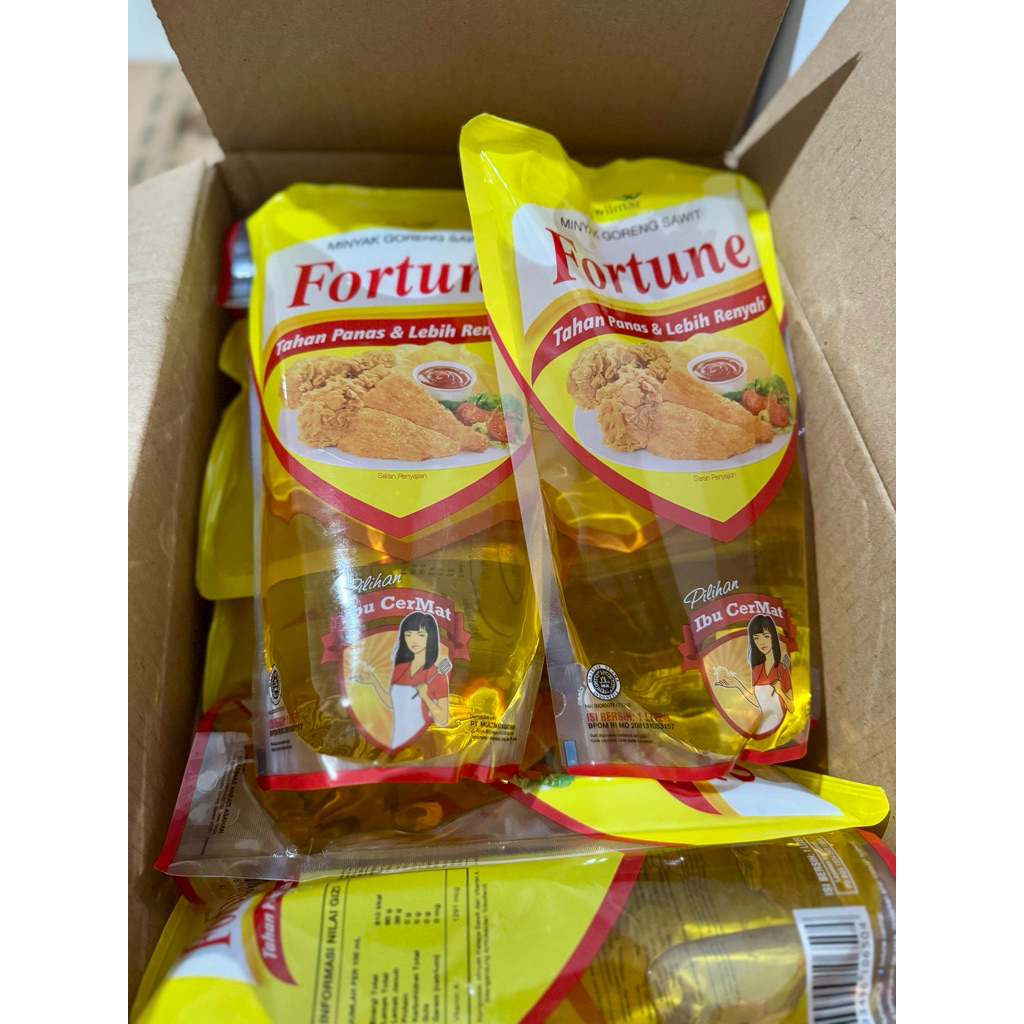

Minyak Goreng FORTUNE Kemasan Refill 1 Liter