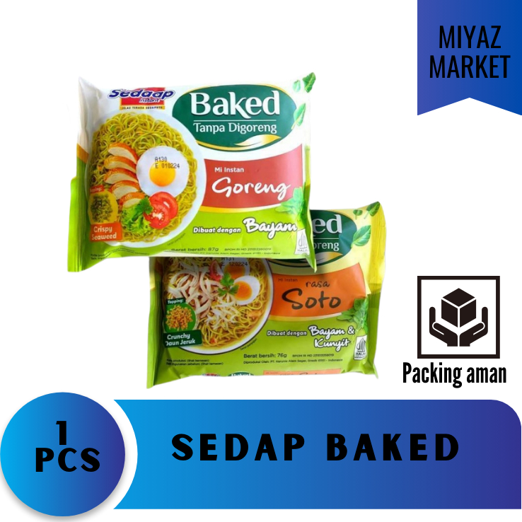

❤MIYAZMARKET❤ Sedaap Baked / Mie Sedap Baked / Mie Sedap Baked Tanpa Digoreng