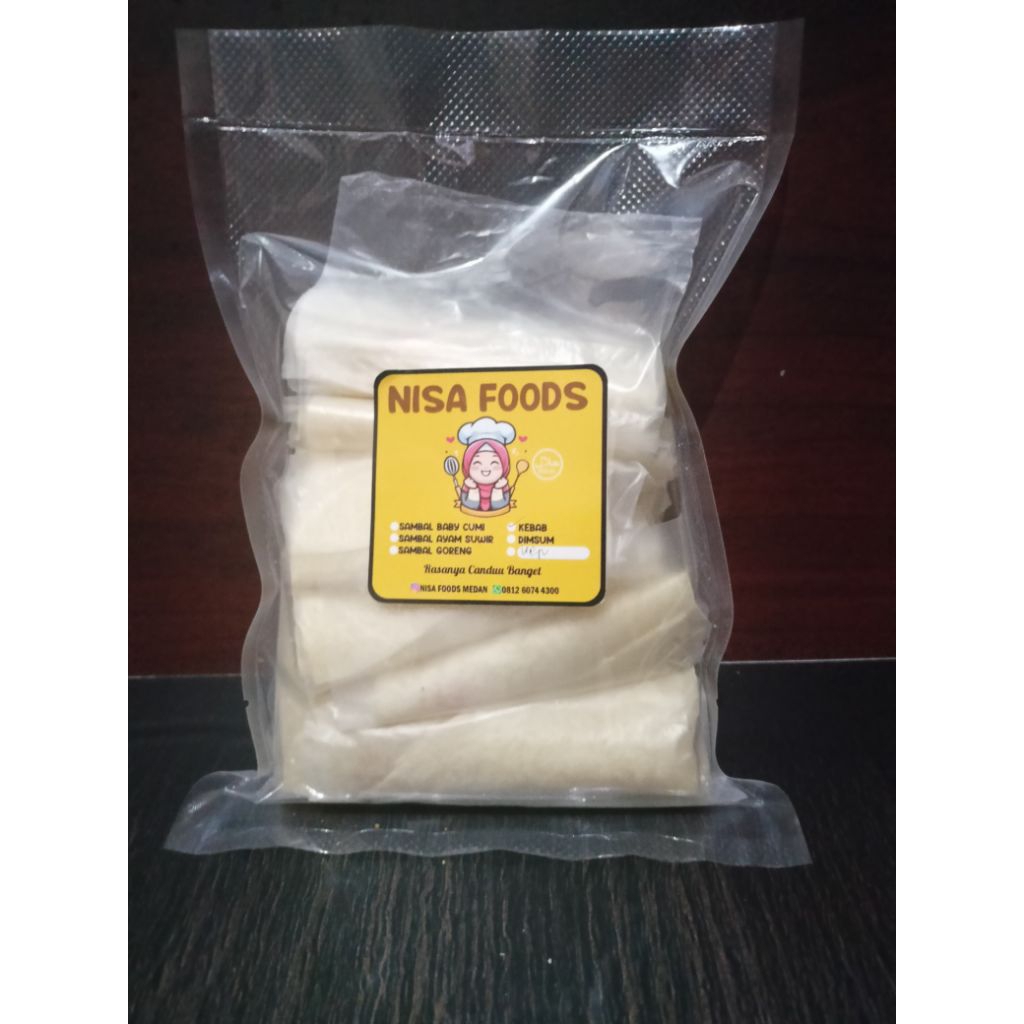 

KEBAB MINI ISI 10 KEMASAN VACUM ISI SMOOKED BEEF DAN SOSIS + SAUS ENAK