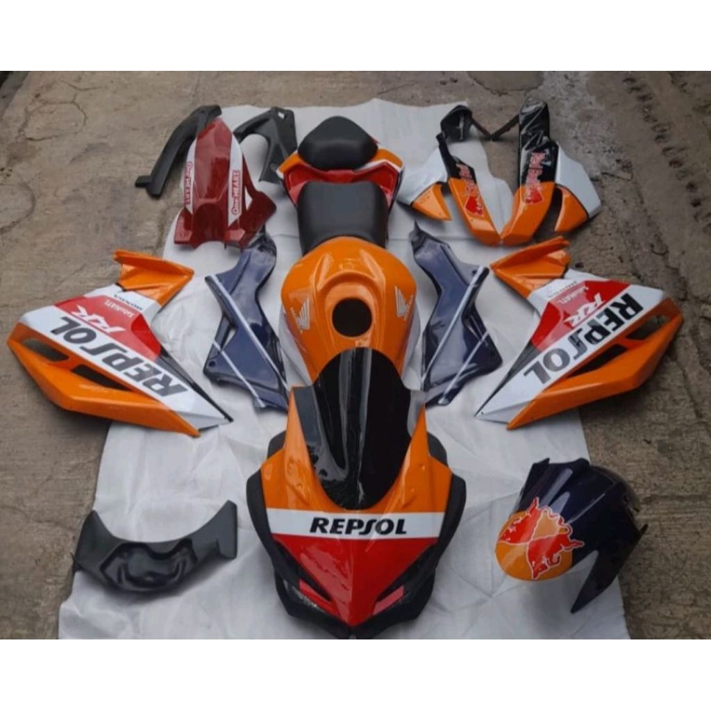 body fullset model cbr250rr pnp ke cbr250r old cbu