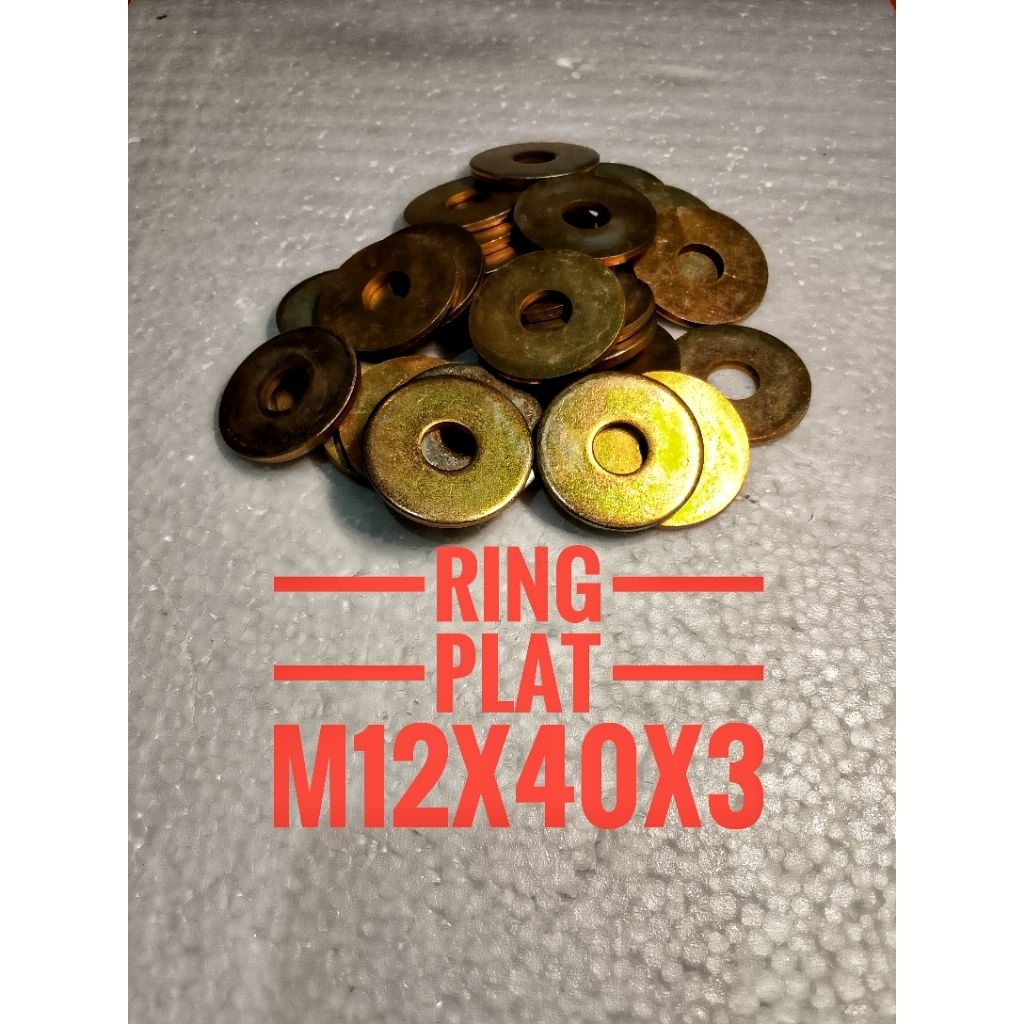 ring plat WP m12x40x3 ring plat lebar