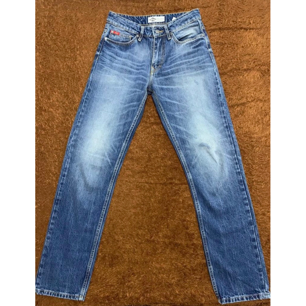 LEE COOPER JEANS HARRY RIPPED LIGHT BLUE (straight jeans)