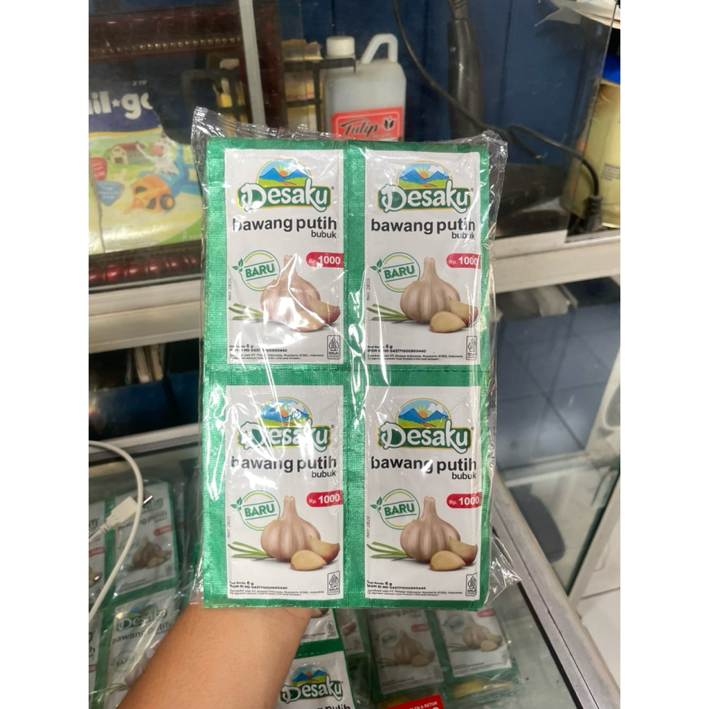 

desaku bawang putih bubuk 1 pak ( 24 sachet )