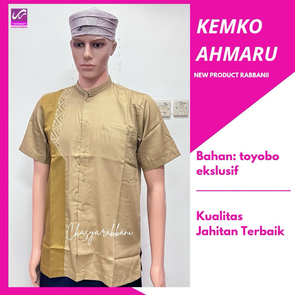 Rabbani - Kemko Ahmaru Lengan Pendek - Kemko Rabbani Original