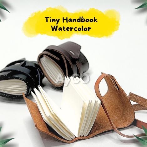 

KODE M69G Tiny Mini Handbook WaterColor Travel Friendly