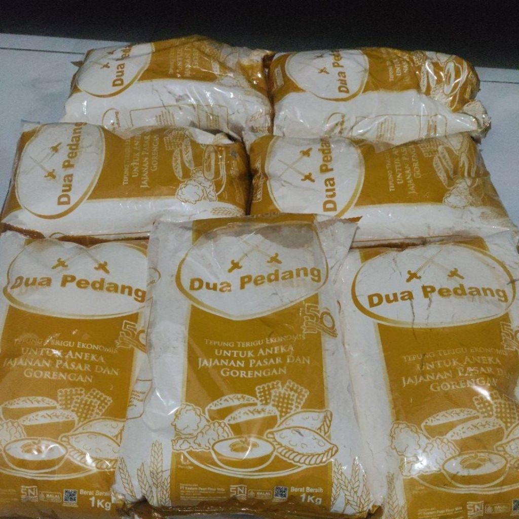 

tepung terigu Dua pedang 1 kg