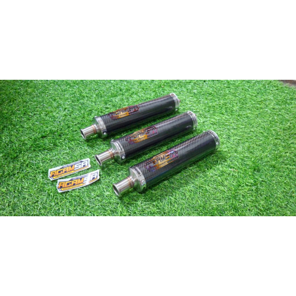 Slincer Knalpot Ninja R RR SS  Carbon AgamSA