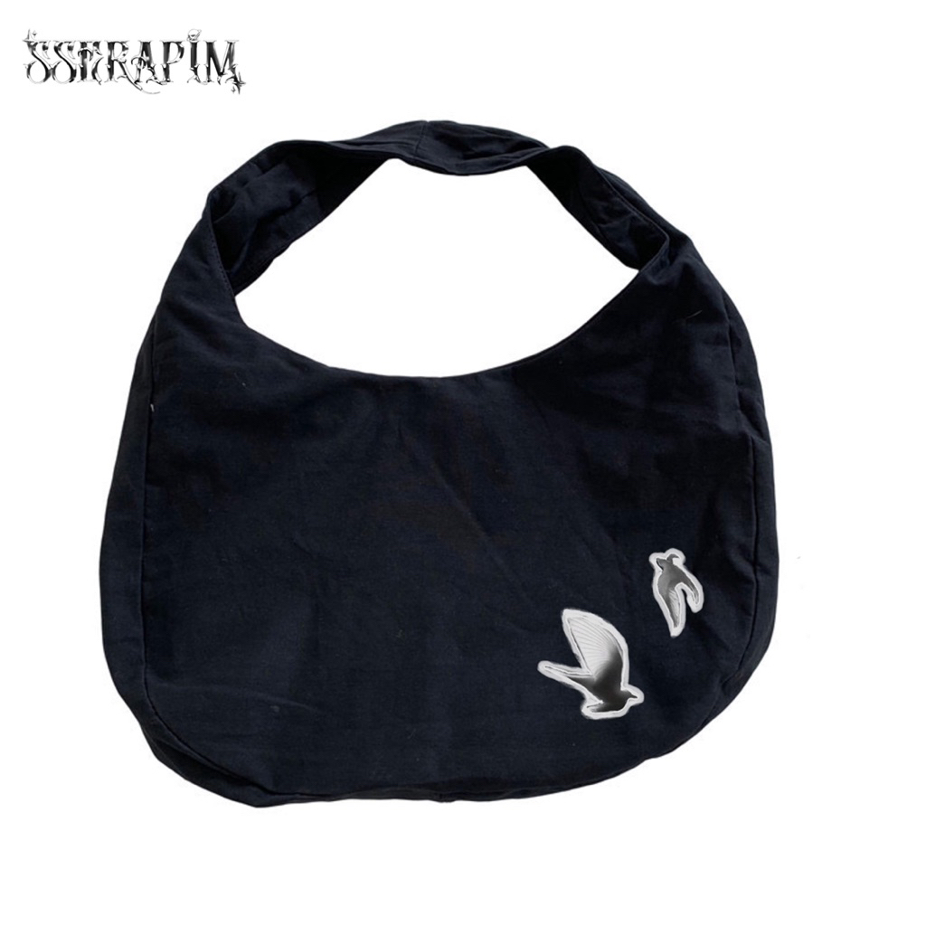 PROMO Sserapim - Hindia Tsunobag / Boho Crossbody Bag Slingbag Canvas Unisex Totebag Skena Y2K